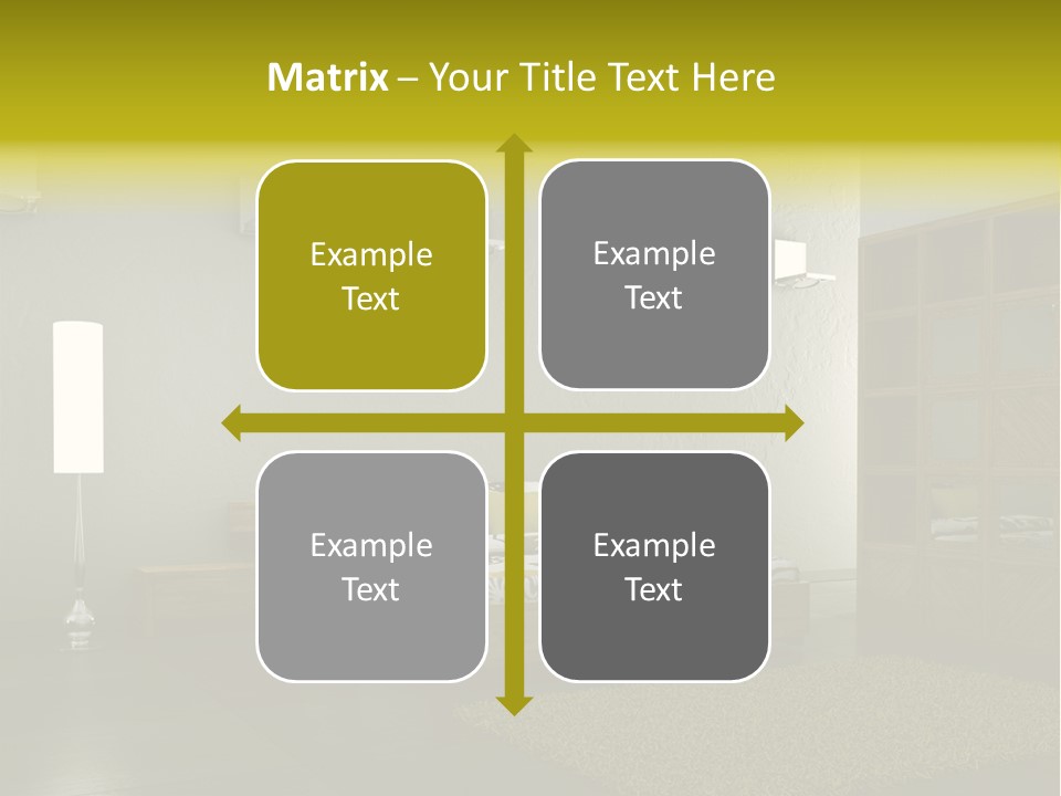 Licht Design Haus PowerPoint Template