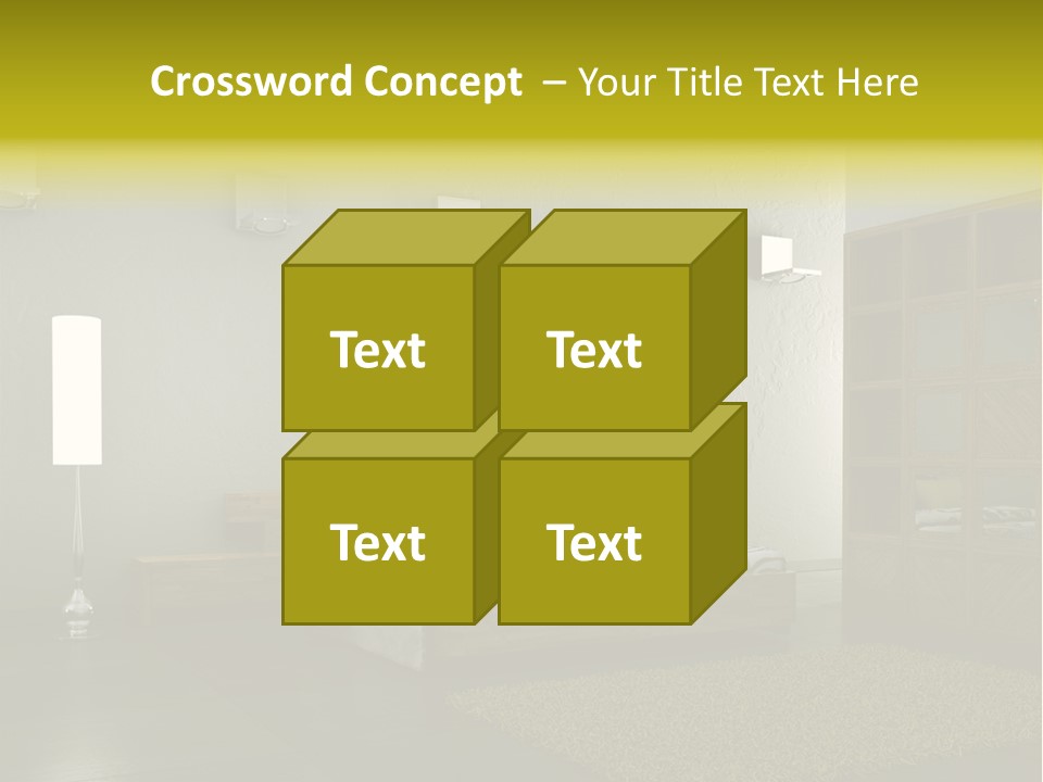 Licht Design Haus PowerPoint Template