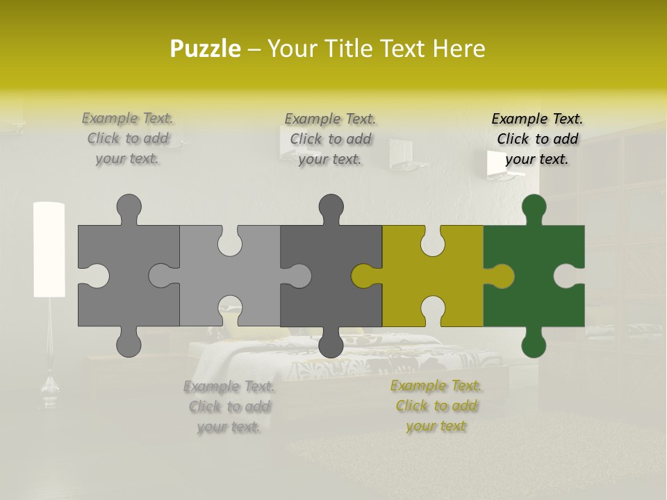 Licht Design Haus PowerPoint Template