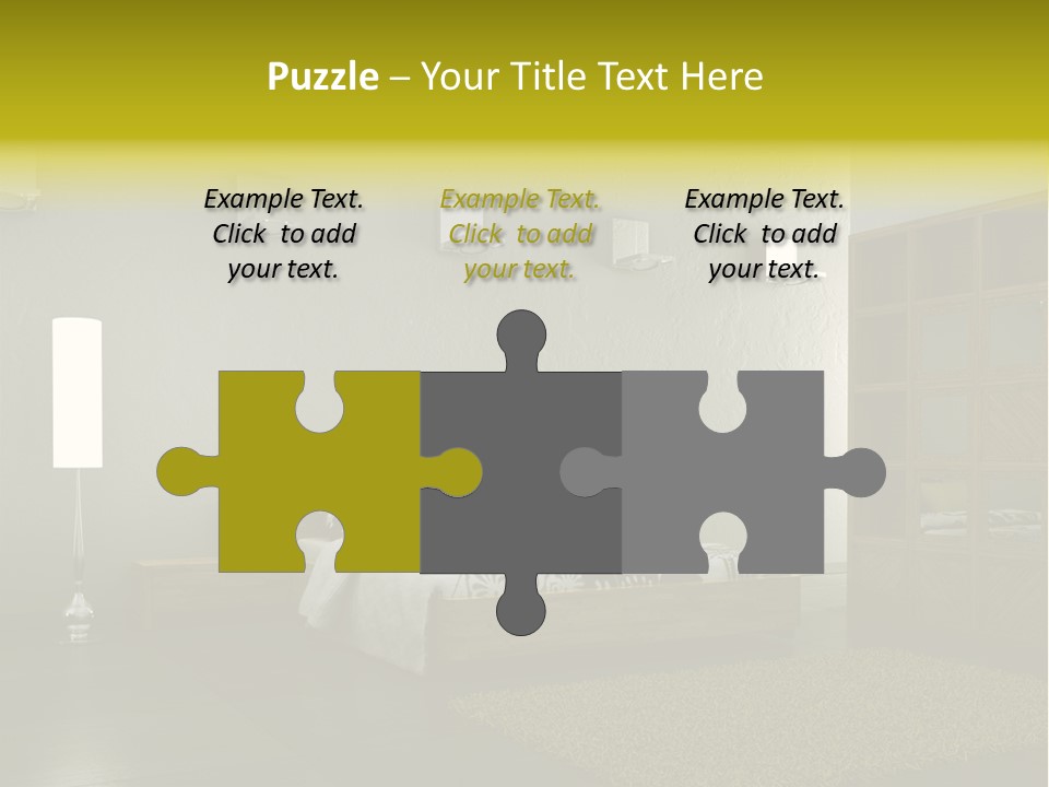 Licht Design Haus PowerPoint Template