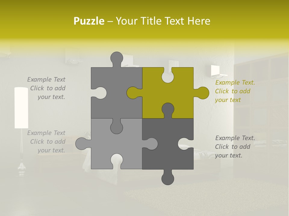 Licht Design Haus PowerPoint Template