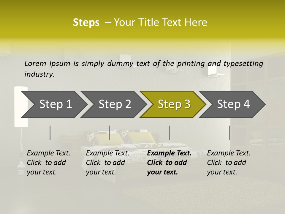 Licht Design Haus PowerPoint Template