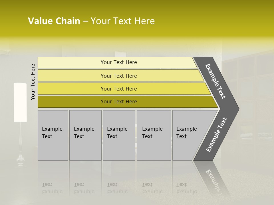 Licht Design Haus PowerPoint Template