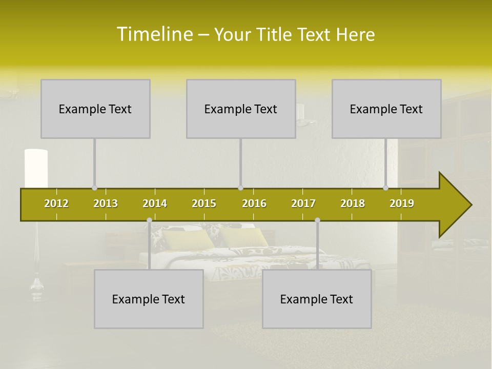 Licht Design Haus PowerPoint Template