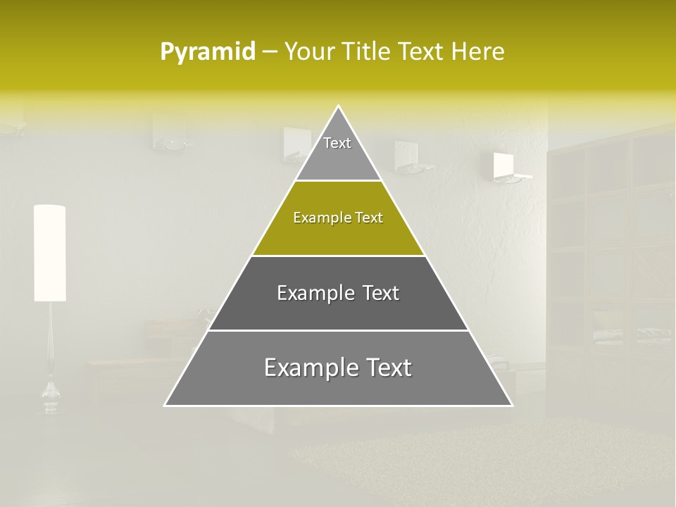 Licht Design Haus PowerPoint Template