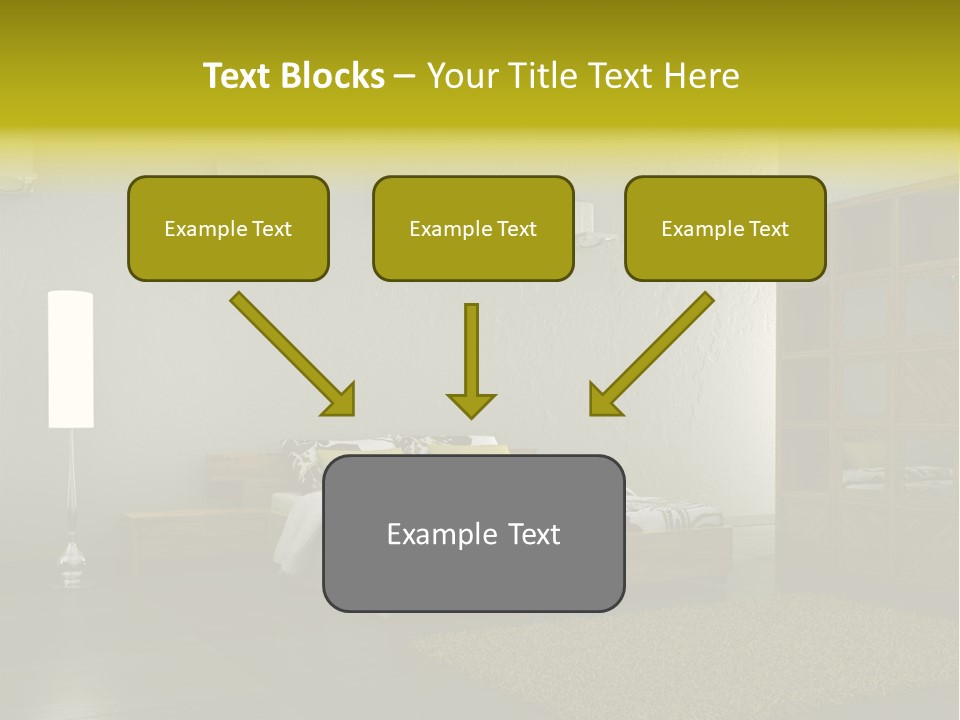 Licht Design Haus PowerPoint Template