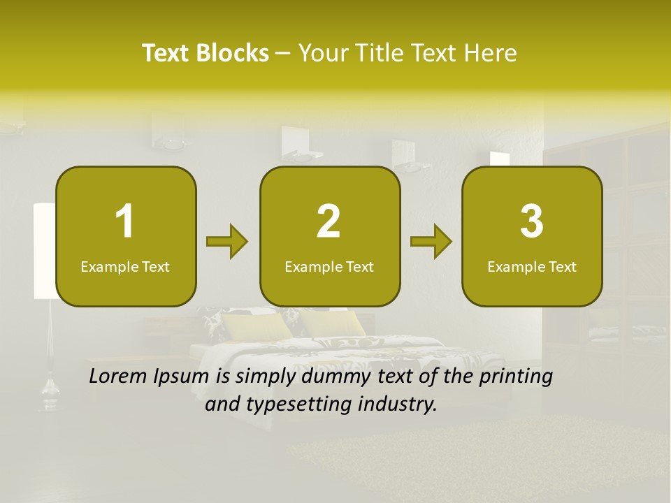 Licht Design Haus PowerPoint Template