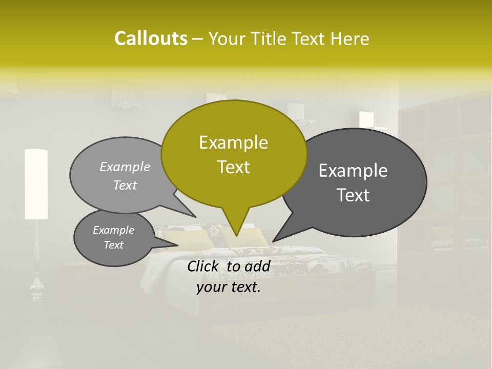 Licht Design Haus PowerPoint Template