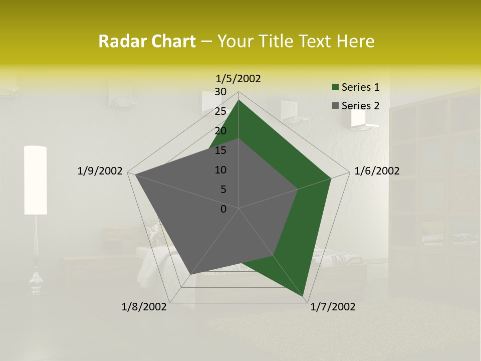 Licht Design Haus PowerPoint Template
