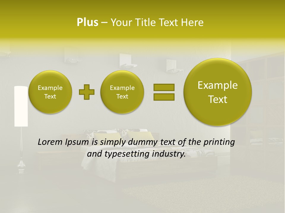Licht Design Haus PowerPoint Template
