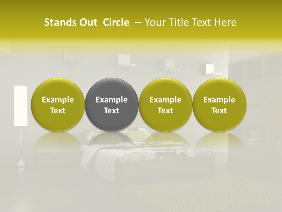 Licht Design Haus PowerPoint Template