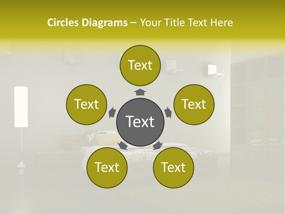 Licht Design Haus PowerPoint Template