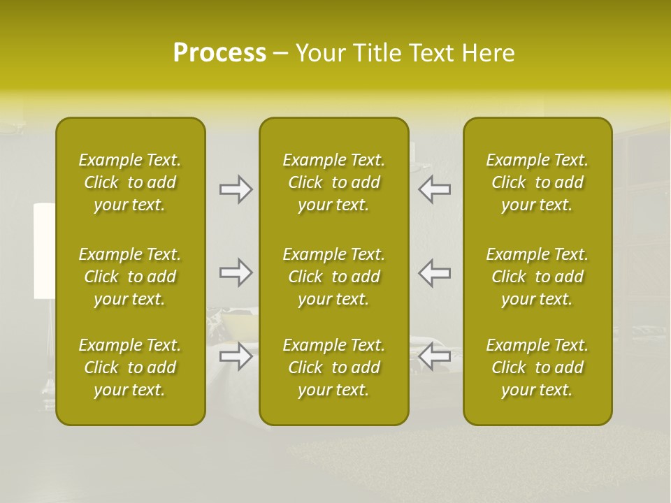 Licht Design Haus PowerPoint Template
