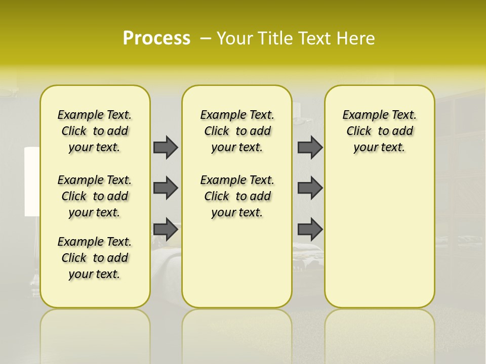 Licht Design Haus PowerPoint Template