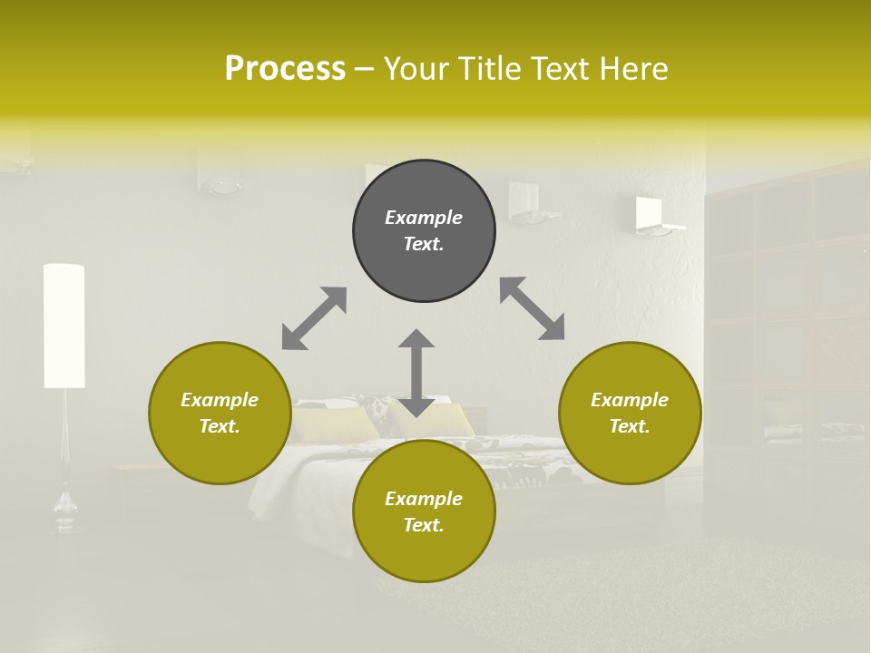 Licht Design Haus PowerPoint Template