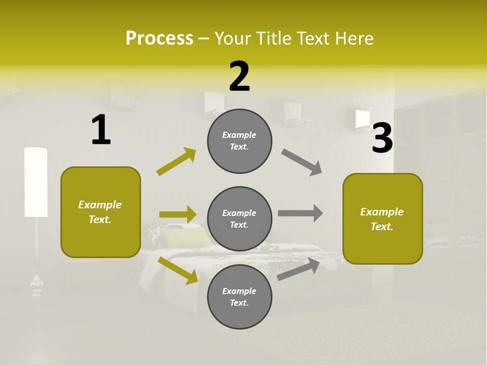 Licht Design Haus PowerPoint Template