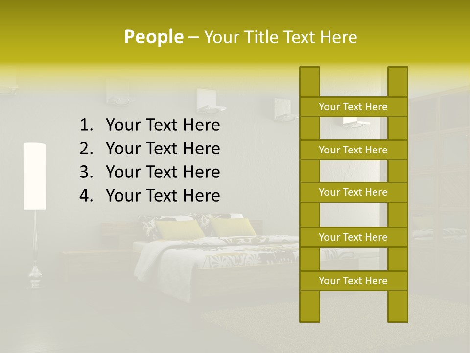 Licht Design Haus PowerPoint Template