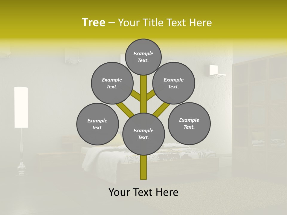 Licht Design Haus PowerPoint Template
