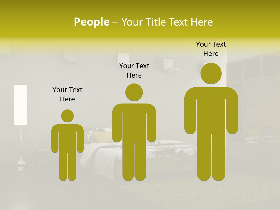 Licht Design Haus PowerPoint Template