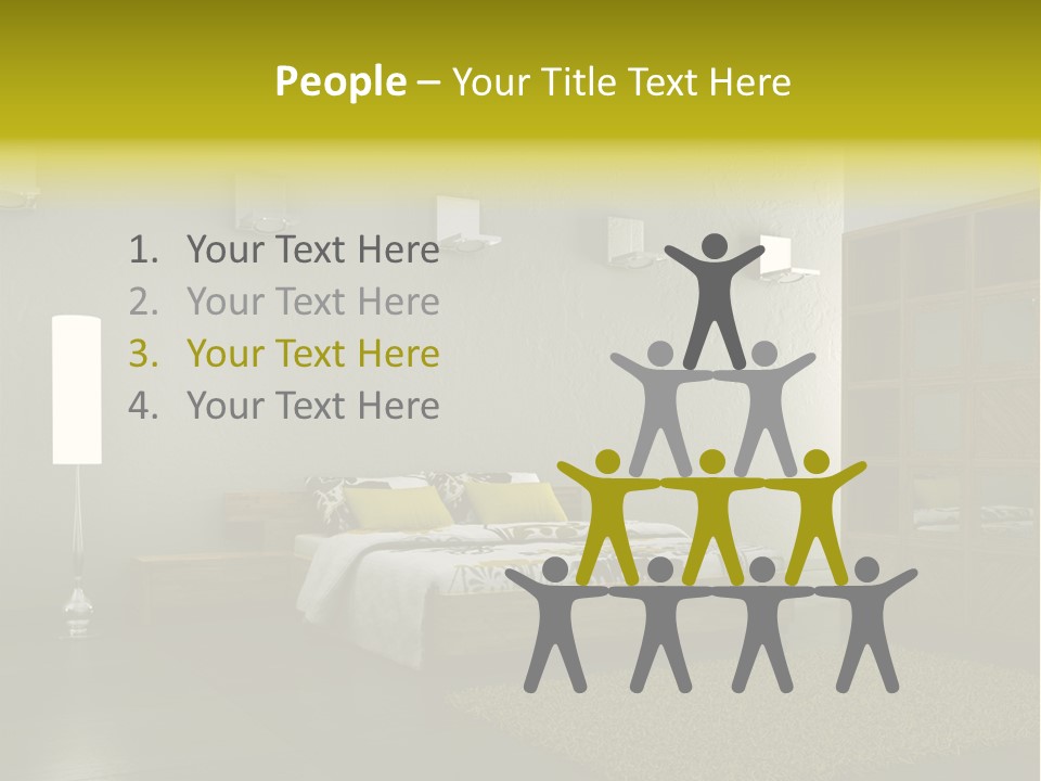 Licht Design Haus PowerPoint Template