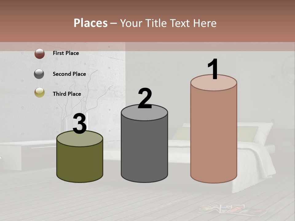 Immobilie Bauen Makler PowerPoint Template