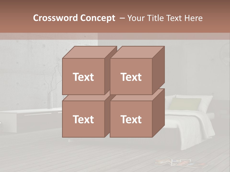 Immobilie Bauen Makler PowerPoint Template