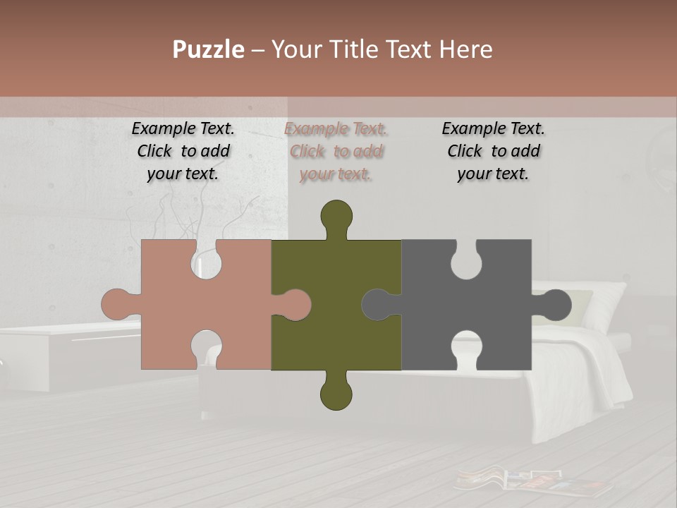 Immobilie Bauen Makler PowerPoint Template