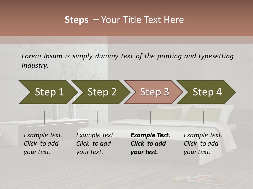 Immobilie Bauen Makler PowerPoint Template