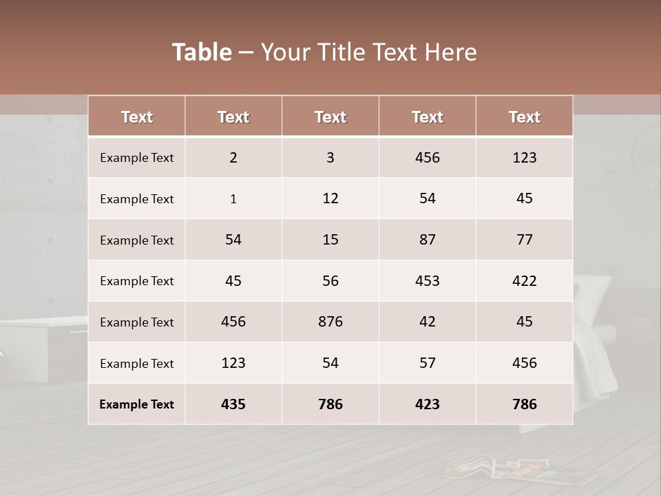 Immobilie Bauen Makler PowerPoint Template
