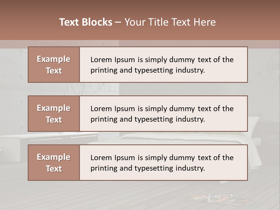 Immobilie Bauen Makler PowerPoint Template