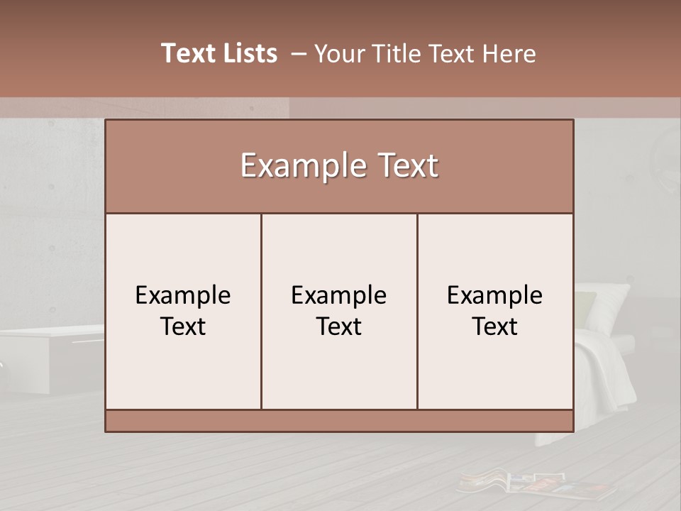 Immobilie Bauen Makler PowerPoint Template