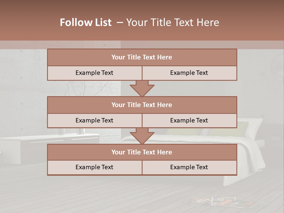 Immobilie Bauen Makler PowerPoint Template