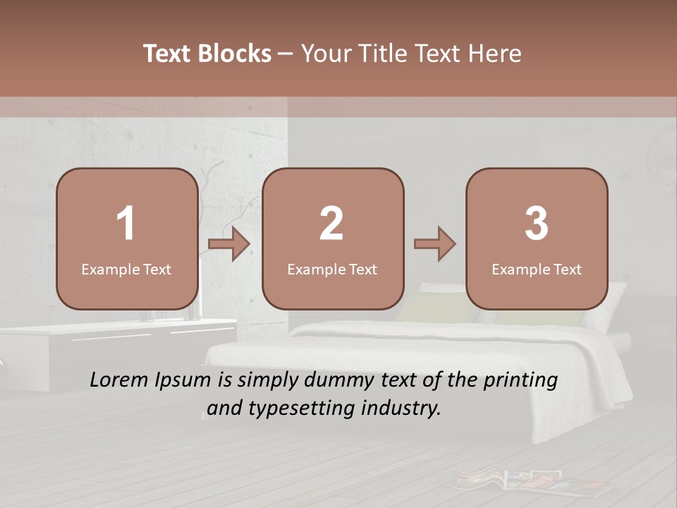 Immobilie Bauen Makler PowerPoint Template