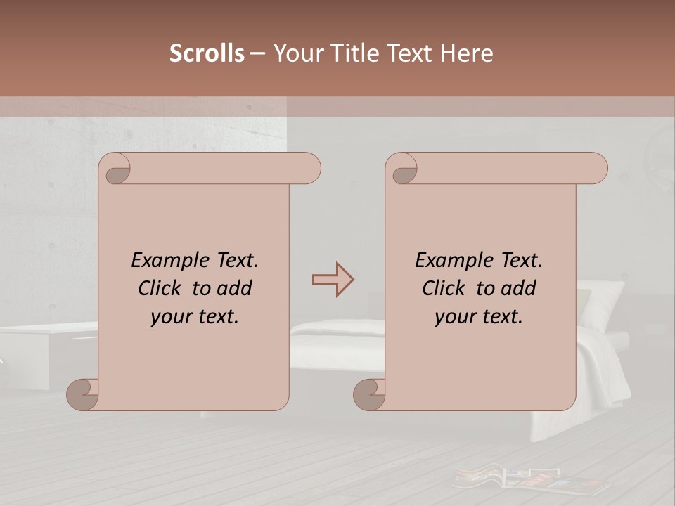 Immobilie Bauen Makler PowerPoint Template