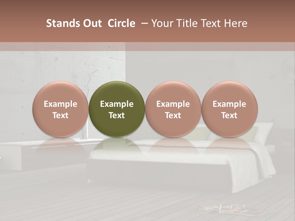 Immobilie Bauen Makler PowerPoint Template