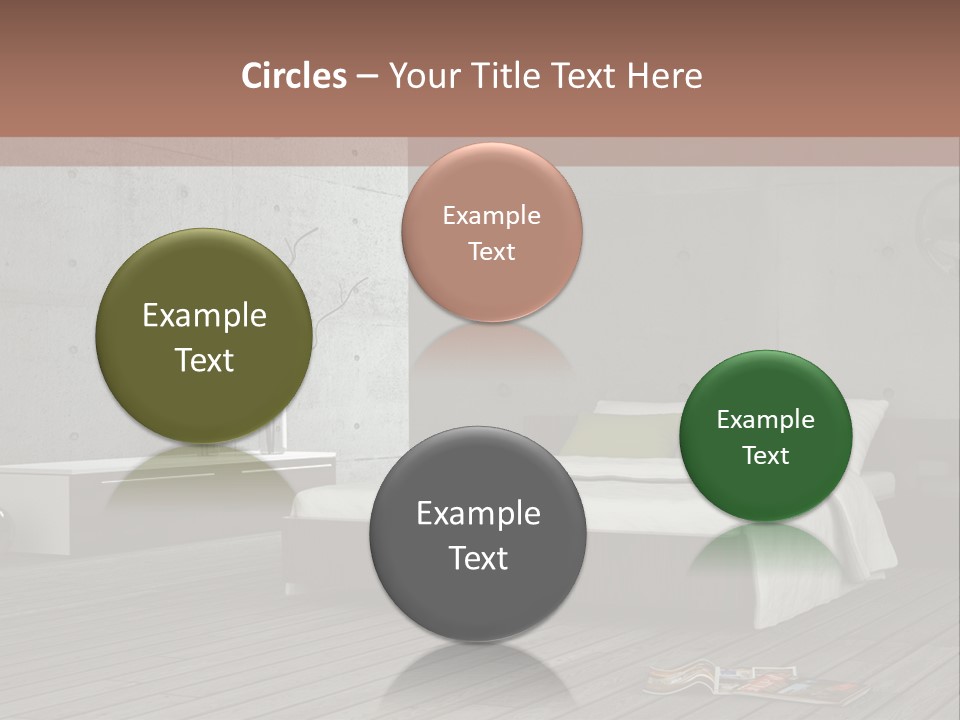 Immobilie Bauen Makler PowerPoint Template