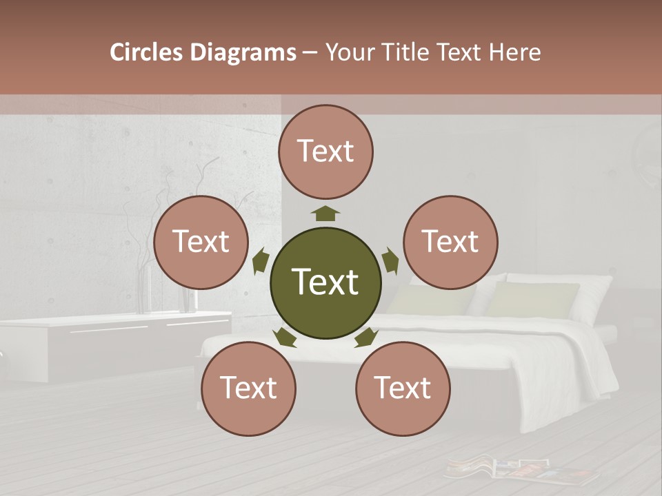 Immobilie Bauen Makler PowerPoint Template