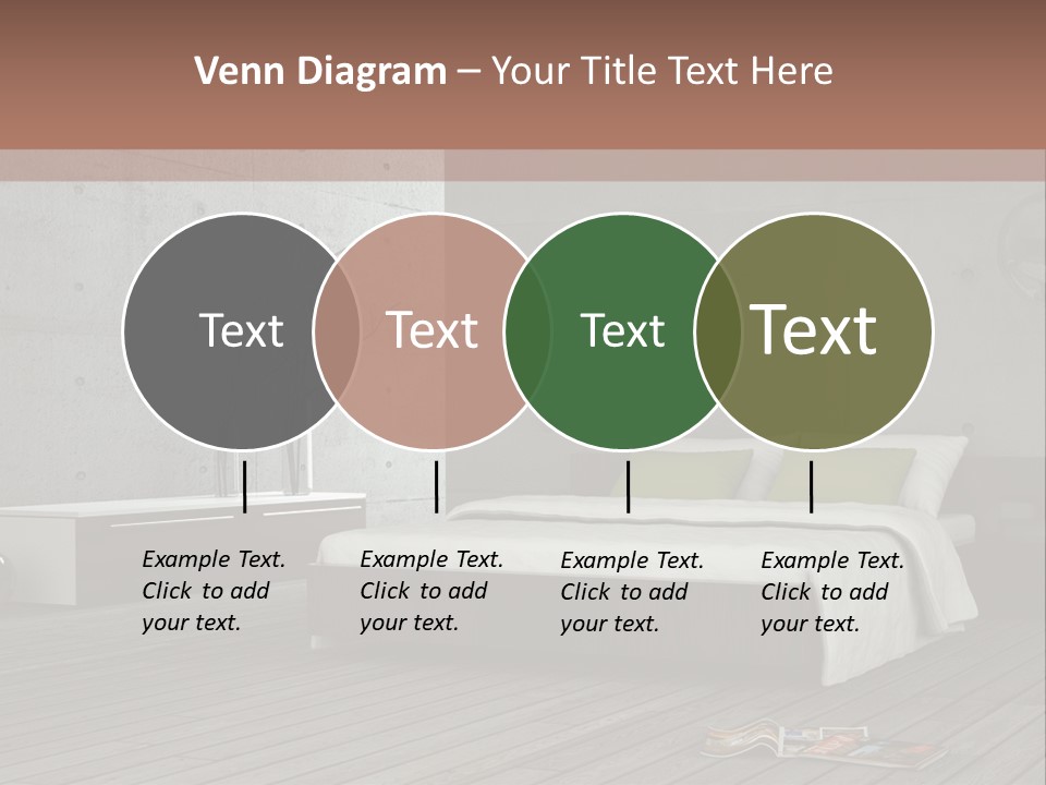 Immobilie Bauen Makler PowerPoint Template