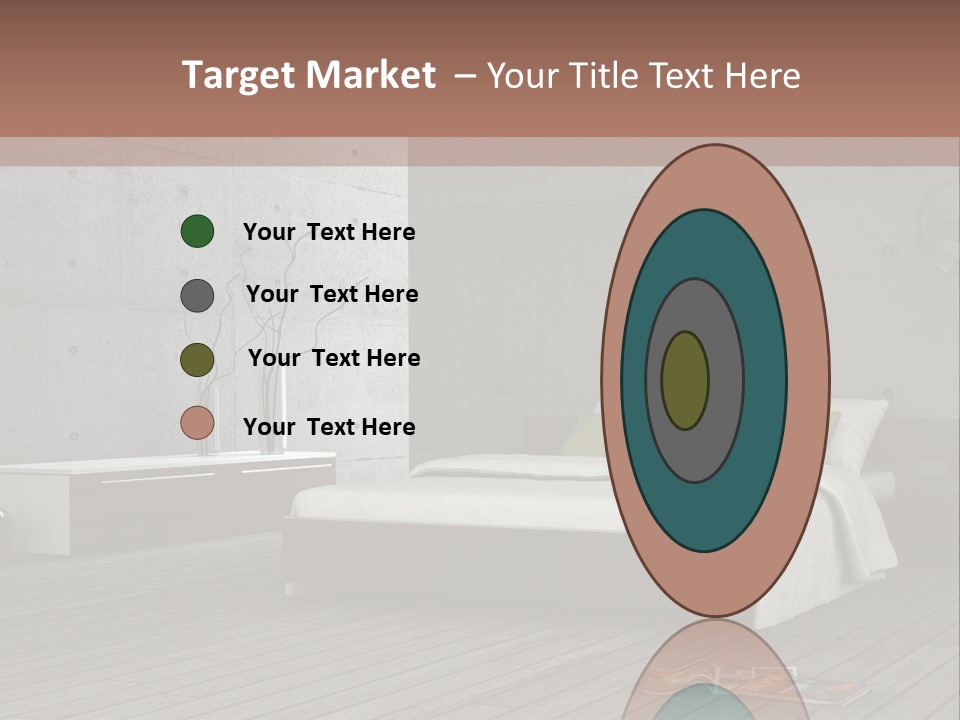 Immobilie Bauen Makler PowerPoint Template