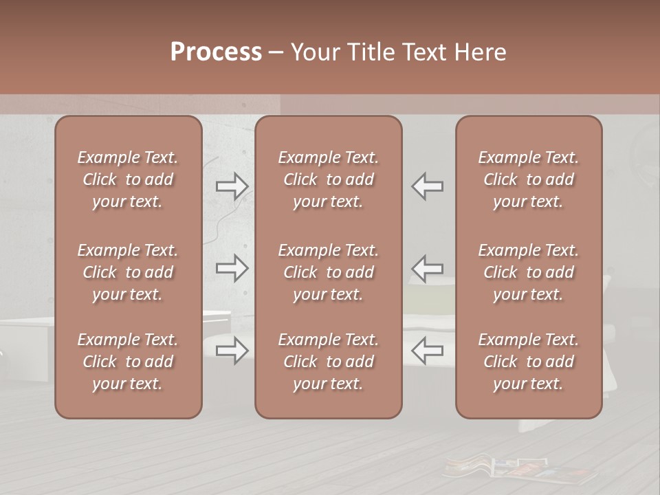 Immobilie Bauen Makler PowerPoint Template