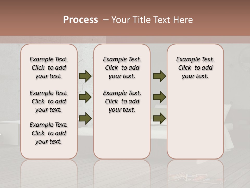 Immobilie Bauen Makler PowerPoint Template