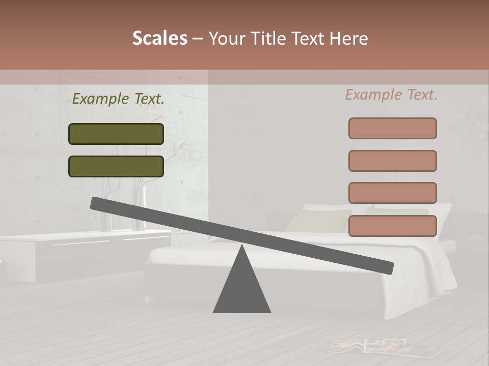 Immobilie Bauen Makler PowerPoint Template