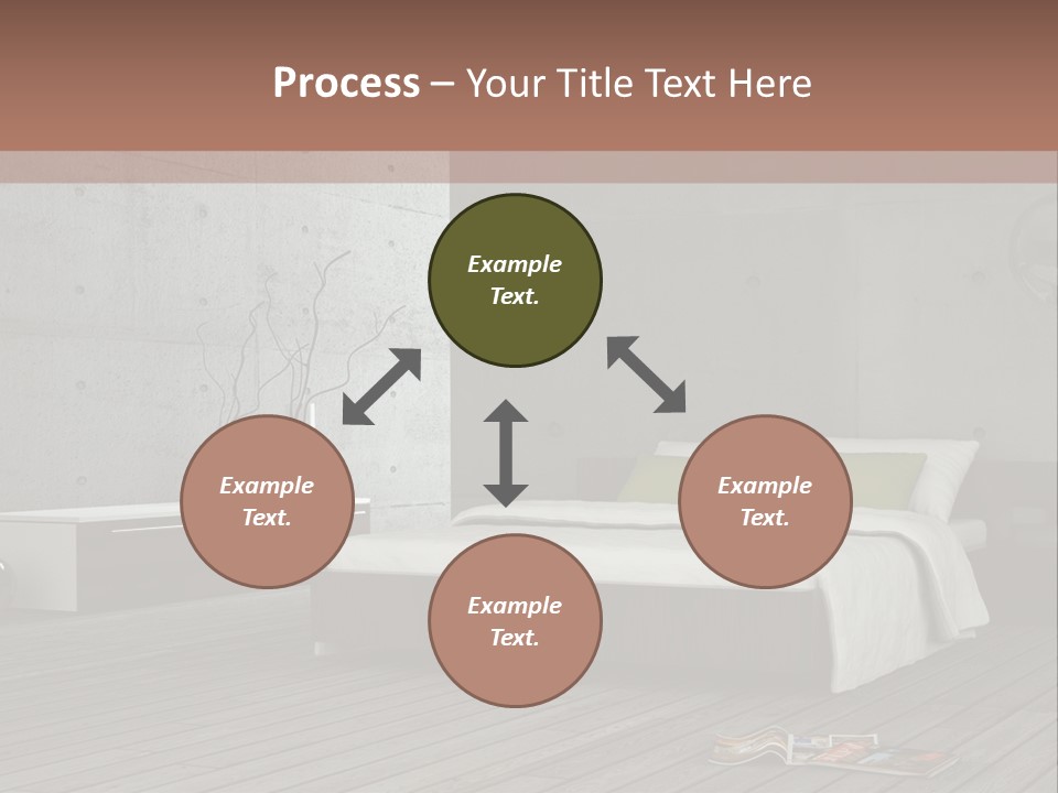 Immobilie Bauen Makler PowerPoint Template