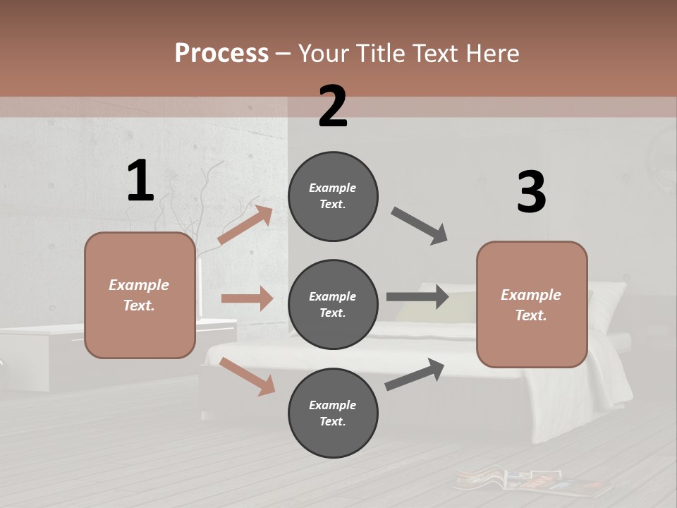 Immobilie Bauen Makler PowerPoint Template