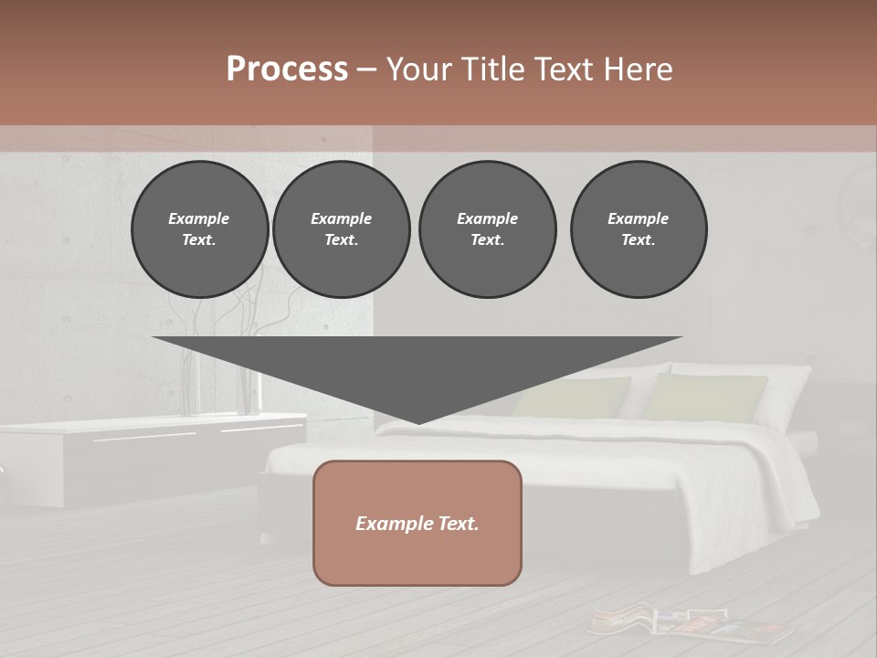 Immobilie Bauen Makler PowerPoint Template