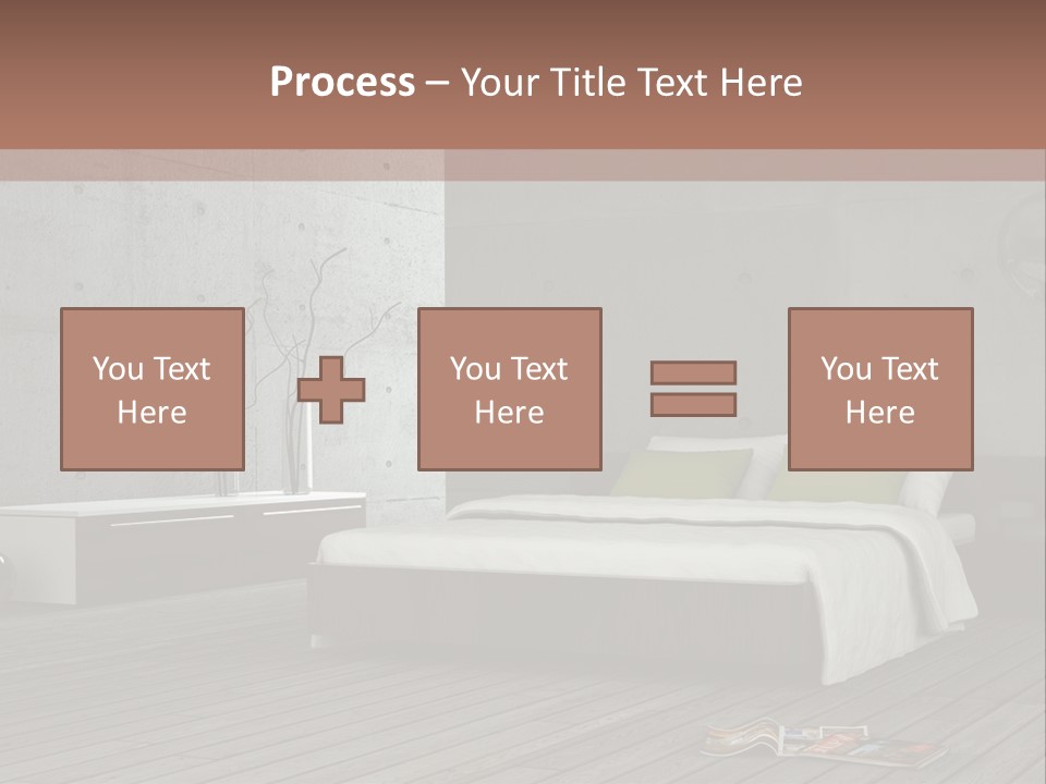 Immobilie Bauen Makler PowerPoint Template
