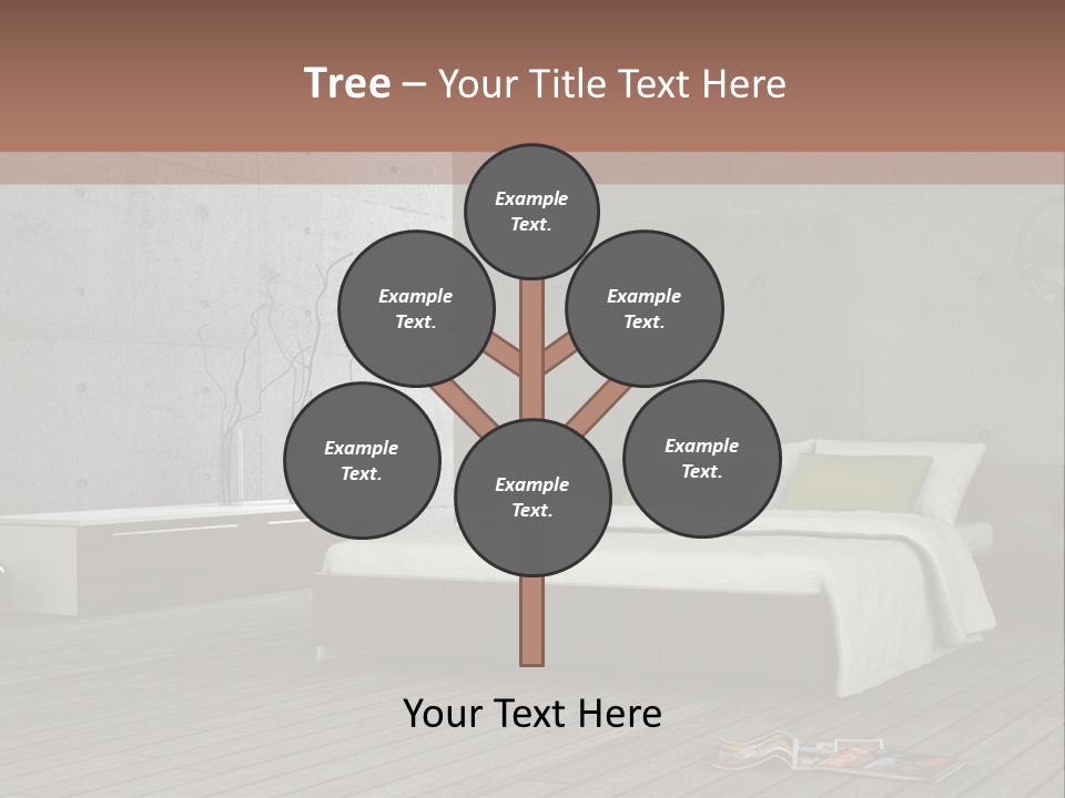 Immobilie Bauen Makler PowerPoint Template