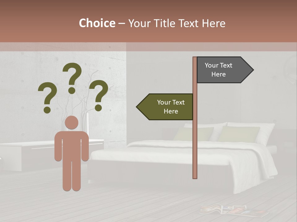 Immobilie Bauen Makler PowerPoint Template