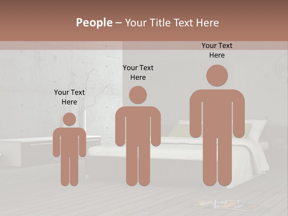 Immobilie Bauen Makler PowerPoint Template