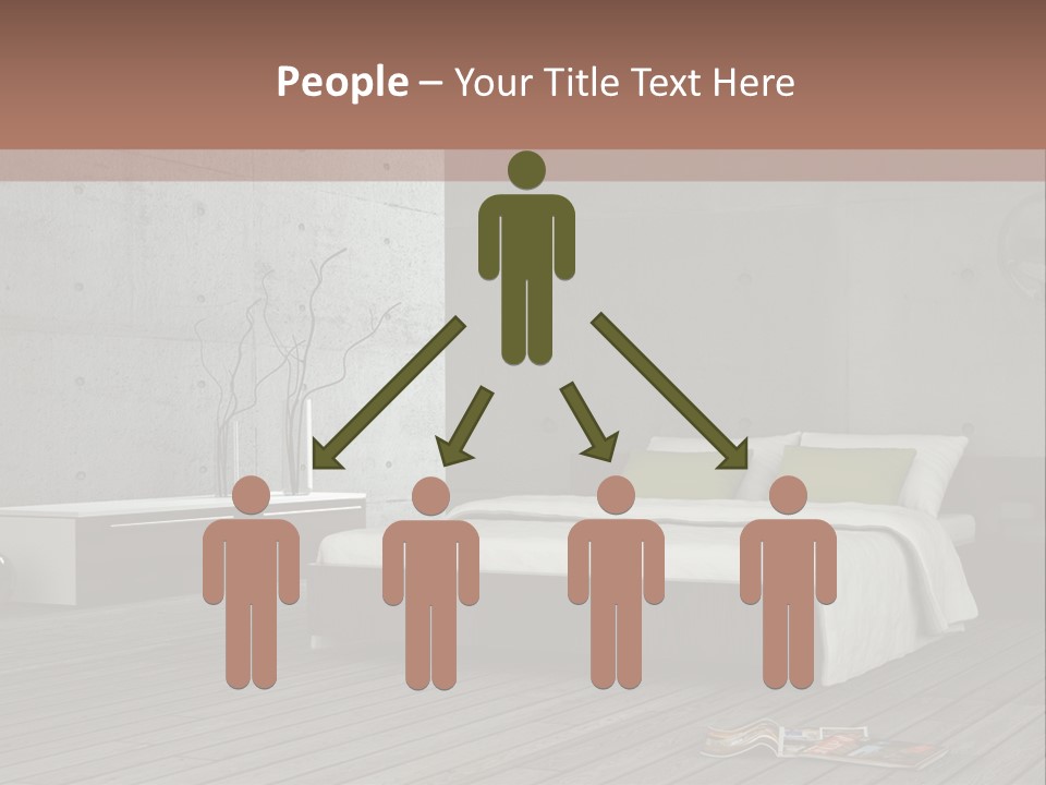 Immobilie Bauen Makler PowerPoint Template